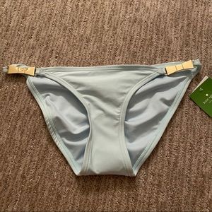 Kate Spade Size XS Crescent Bay Blue Bikini Bottom